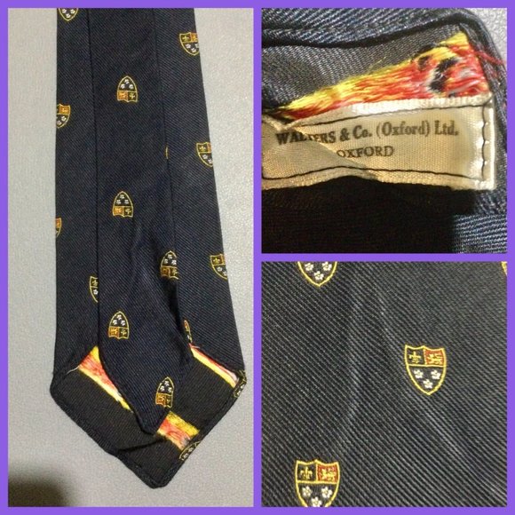 2 Vtg Silk Regimental Ties_142 - Picture 3 of 5